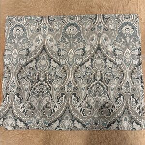 Pottery Barn Paisley Standard shams in Blue and Gray-set of 2